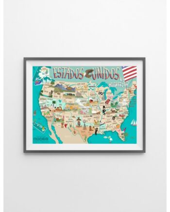 Mapa de Estados Unidos